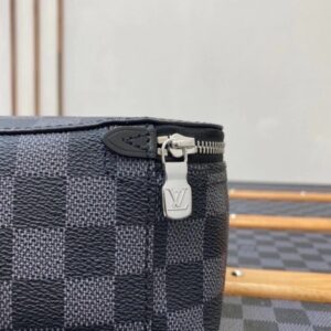 Falsa Louis Vuitton Cubo da imballaggio MM Damier Graphite N40182