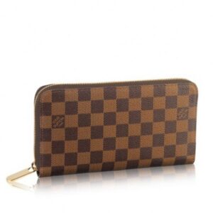 Portafoglio Falsa Louis Vuitton Zippy Organizer Damier Ebene N60003 BLV934 2