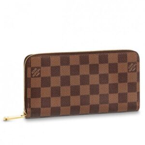 Falsa Louis Vuitton Zippy Portafoglio Damier Ebene Canvas N60046 BLV943 2