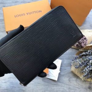 Falsa Louis Vuitton Zippy Portafoglio in pelle Epi M6007N BLV946