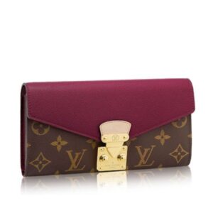 Falsa Louis Vuitton Pallas Portafoglio Monogram Canvas M58413 BLV971