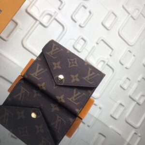 Falsa Louis Vuitton Portafoglio Victorine Monogram Canvas M62472 BLV974