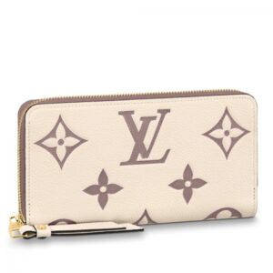 Falsa Louis Vuitton Zippy Portafoglio Bicolor Monogram Empreinte M80116 BLV988