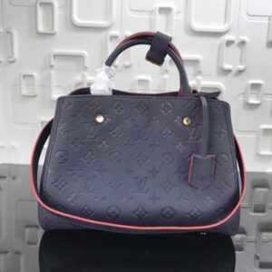 Falsa Louis Vuitton Montaigne MM Borsa Monogram Empreinte M42746 BLV556