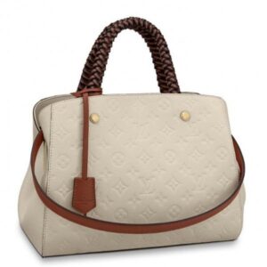 Falsa Louis Vuitton Montaigne MM Borsa monogramma intrecciato Empreinte M53939 BLV569 2