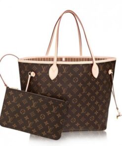 Falsa Louis Vuitton Neverfull MM Borsa Monogram Canvas M40995 BLV386