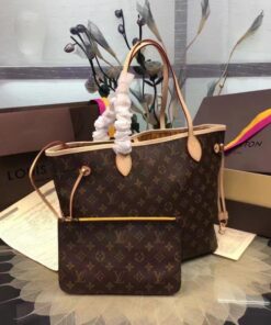 Falsa Louis Vuitton Neverfull MM Borsa Monogram Canvas M40997 BLV397 2