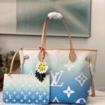 Falsa Louis Vuitton Neverfull MM Borsa Monogram Giant M45678