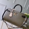 Falsa Louis Vuitton Kaki Twist Tote Epi Pelle M53726 BLV146