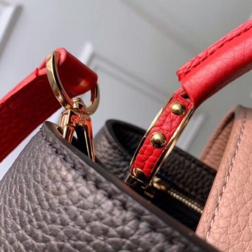 Borsa Falsa Louis Vuitton Capucines PM Multicolor Taurillon M55358 BLV839 - immagine 3