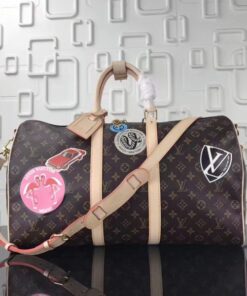 Falsa Louis Vuitton Keepall Bandouli??re 50 Monogramma M41441 2