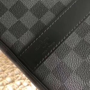 Falsa Louis Vuitton Keepall Bandouli??re 55 Damier Graphite N41413