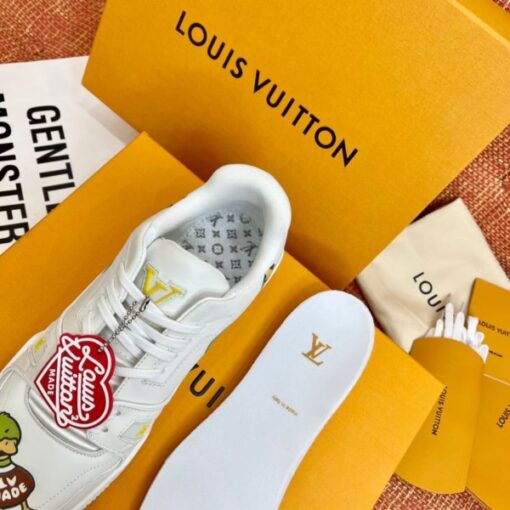 Falsa Louis Vuitton LV Trainer Le scarpe da ginnastica con motivo Duck - immagine 7