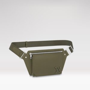 Falsa Louis Vuitton TAKEOFF SLING Borsa LV color kaki M21364 2
