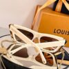 Falsa Louis Vuitton LV Luna Cat Eye Occhiali da sole Z1656E