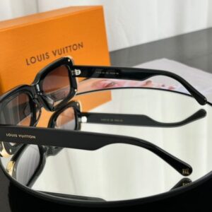 Falsa Louis Vuitton LV Moon occhiali da sole rettangolari Z1653W