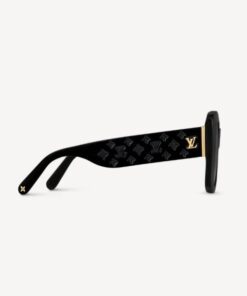 Falsa Louis Vuitton LV Empreinte Occhiali da sole quadrati Z1611W 2