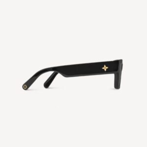 Falsa Louis Vuitton LV Fame occhiali da sole rettangolari Z1722W