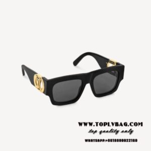 Falsa Louis Vuitton LV Link occhiali da sole quadrati Z1478W 2