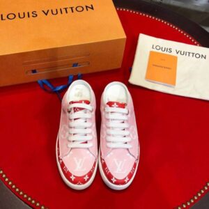 Falsa Louis Vuitton Frontrow Open Back Le scarpe da ginnastica LV 1A58E0