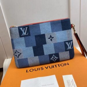 Falsa Louis Vuitton City Pouch Monogram Denim M68761 BLV476