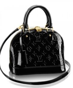 Falsa Louis Vuitton Alma BB Borsa Monogram Vernis M50418 BLV597