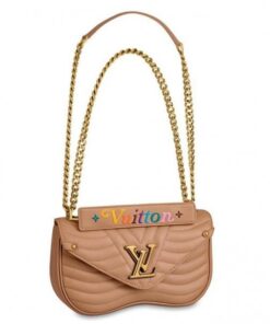 Borsa a catena Falsa Louis Vuitton Noisette New Wave MM M55206 BLV627