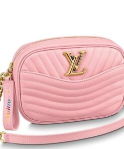 Borsa per fotocamera Falsa Louis Vuitton rosa New Wave M53683 BLV651