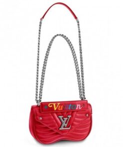 Falsa Louis Vuitton Borsa a catena rossa New Wave PM M51930 BLV645