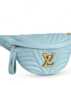 Falsa Louis Vuitton Bleu Porcelaine New Wave Marsupio M55331 BLV633