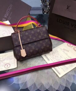 Falsa Louis Vuitton Cluny BB Borsa Monogram Tela M42738 BLV467 2