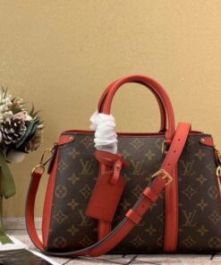 Falsa Louis Vuitton Soufflot BB Borsa Monogram Tela M44818 BLV370 2
