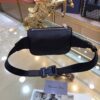 Falsa Dior 1ADPO223 Borsa a tracolla Dior Oblique Galaxy in pelle nera e beige 10