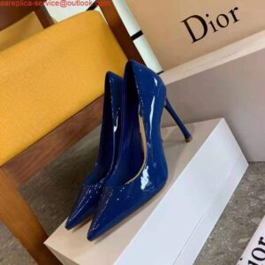Décolleté da donna Falsa Dior Scarpe firmate Dior 81175 Blu navy 2