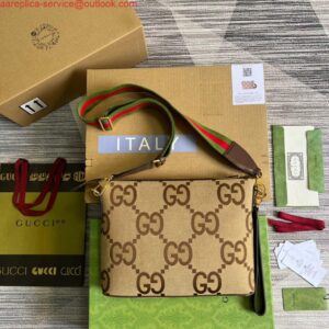 Borsa a tracolla Falsa Gucci 699130 Jumbo GG 2